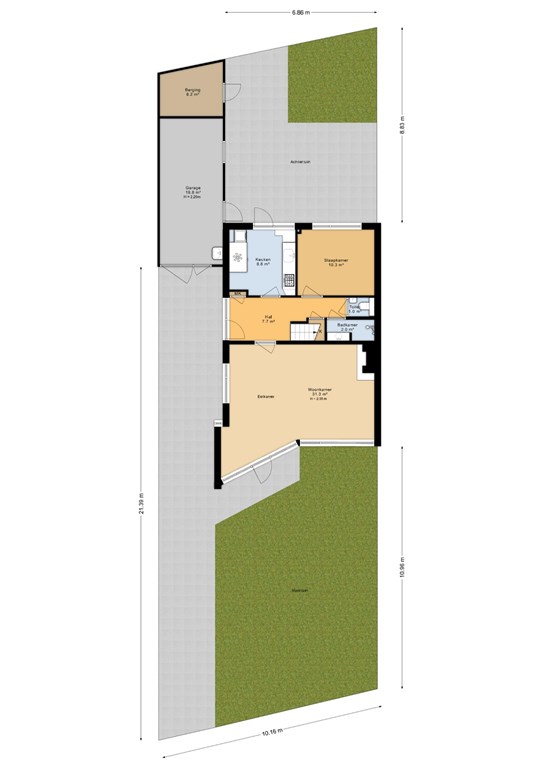 mediumsize floorplan